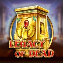 Legacy of Dead logo by Play'n GO at Fgfox Casino
