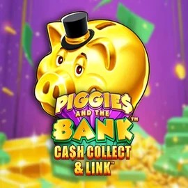 Piggies And The Bank Cash Collect & Link slot visual from Origins available on fgfoxcasino.eu