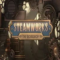 Steamworks The Workshop logo – Slots by Peter & Sons at Fgfox Casino